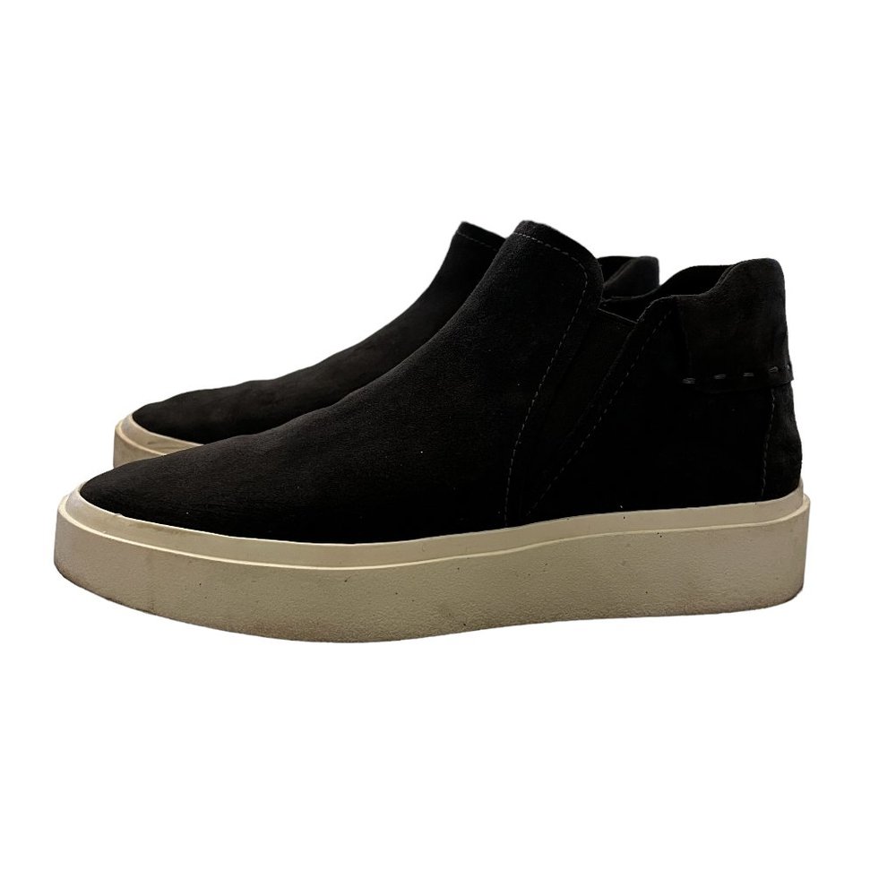 Dolce Vita Gray Suede Leather Mid High Sneaker Size 7.5 - Picture 3 of 10